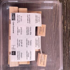 Stampin Up Cute Converse set of 12 stamps